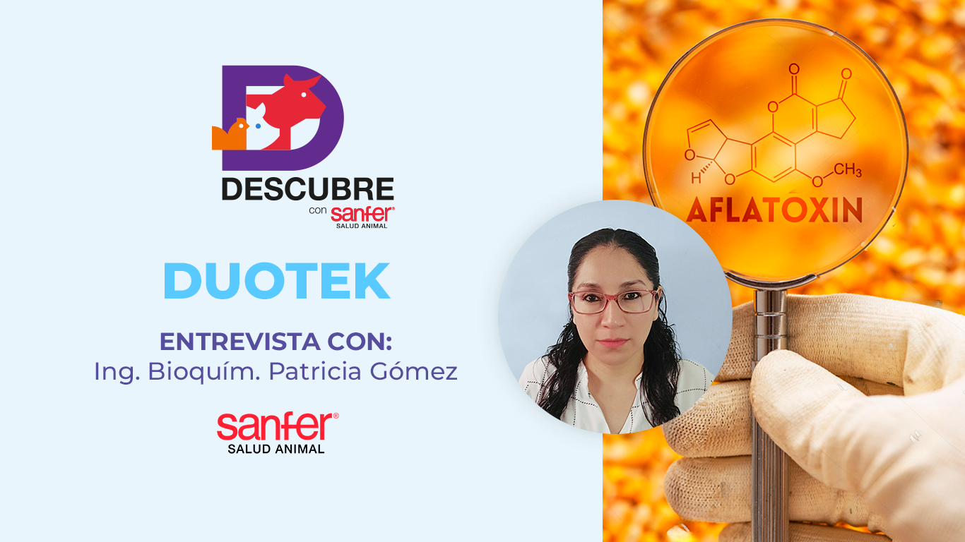 Duotek: La Tecnología de Sanfer Salud Animal para prevenir el efecto tóxico de las micotoxinas.