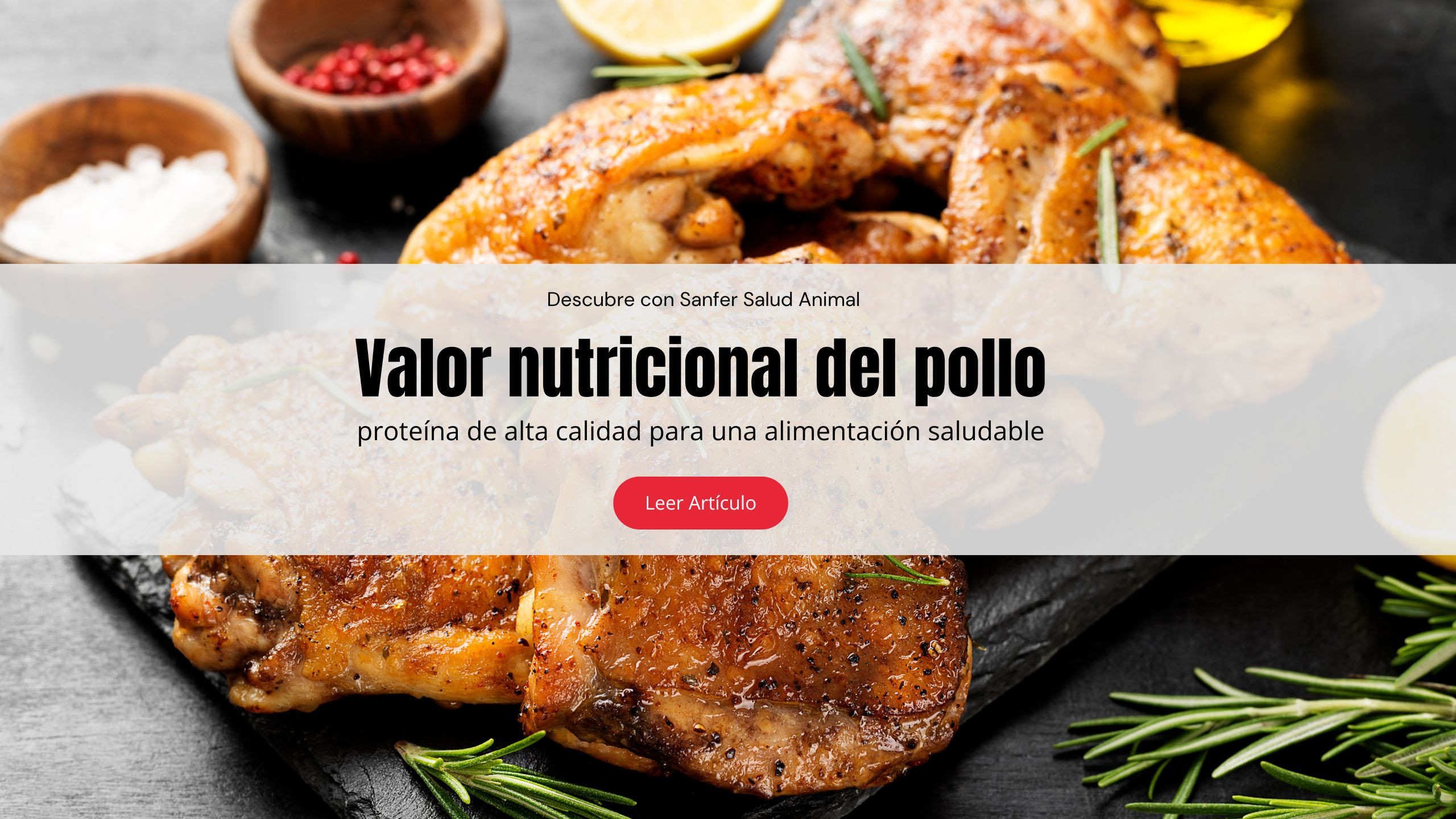 Valor nutricional del pollo: proteína de alta calidad para una alimentación saludable